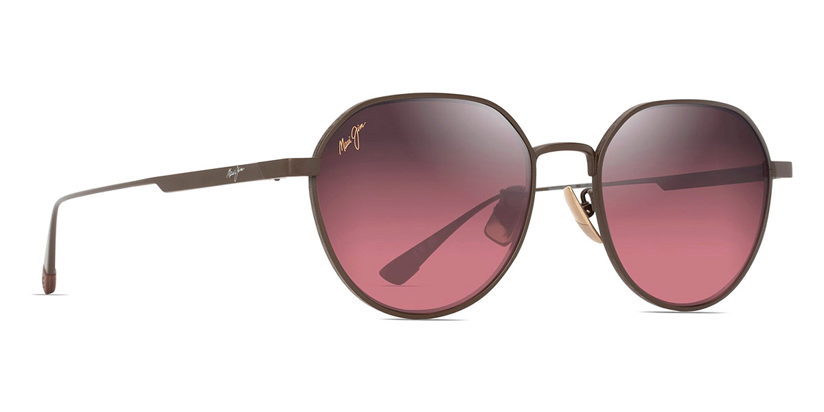 Color: Shiny Brown (MM627-017) - Maui Jim MJIMM627-01755