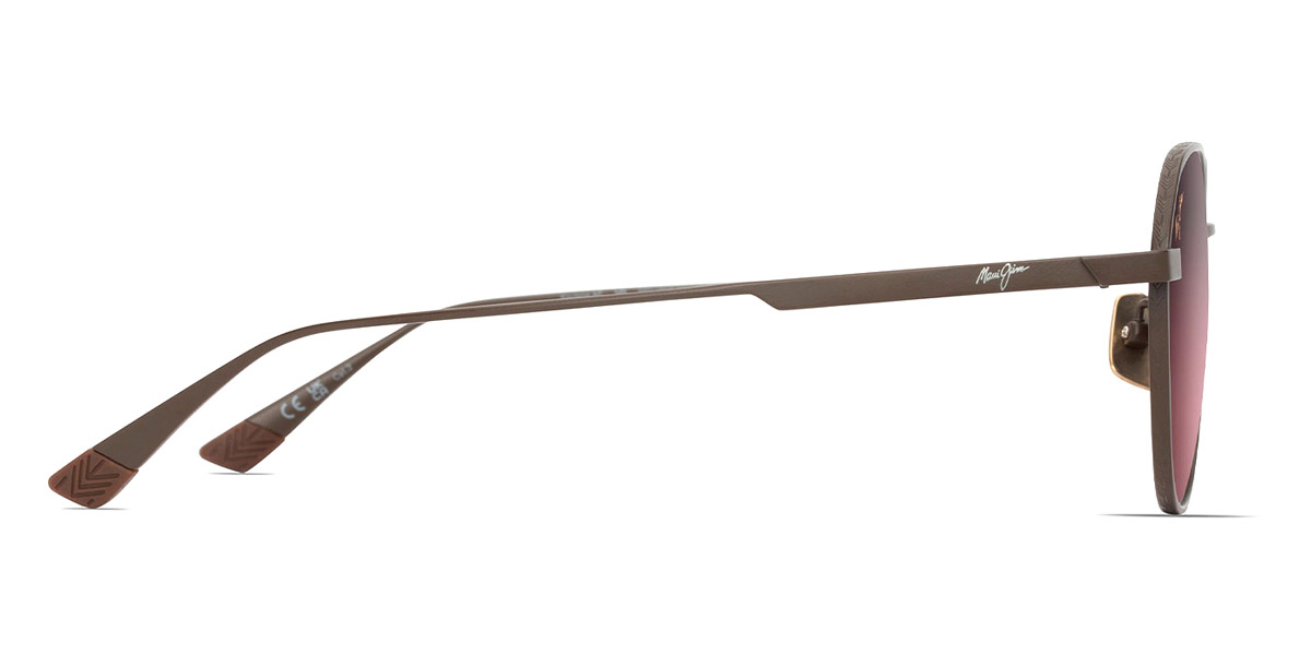 Color: Shiny Brown (MM627-017) - Maui Jim MJIMM627-01755