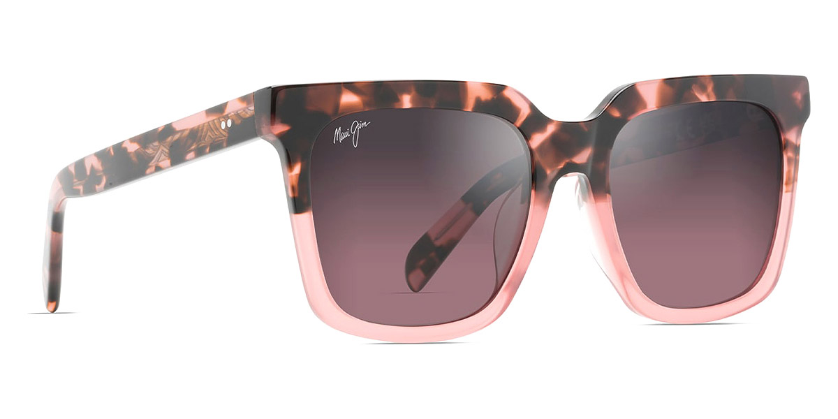 Color: Pink Tortoise with Pink (RS898-09) - Maui Jim MJIRS898-0954