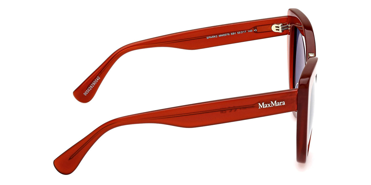Color: Shiny Dark Red (68V) - Max Mara MM007668V55