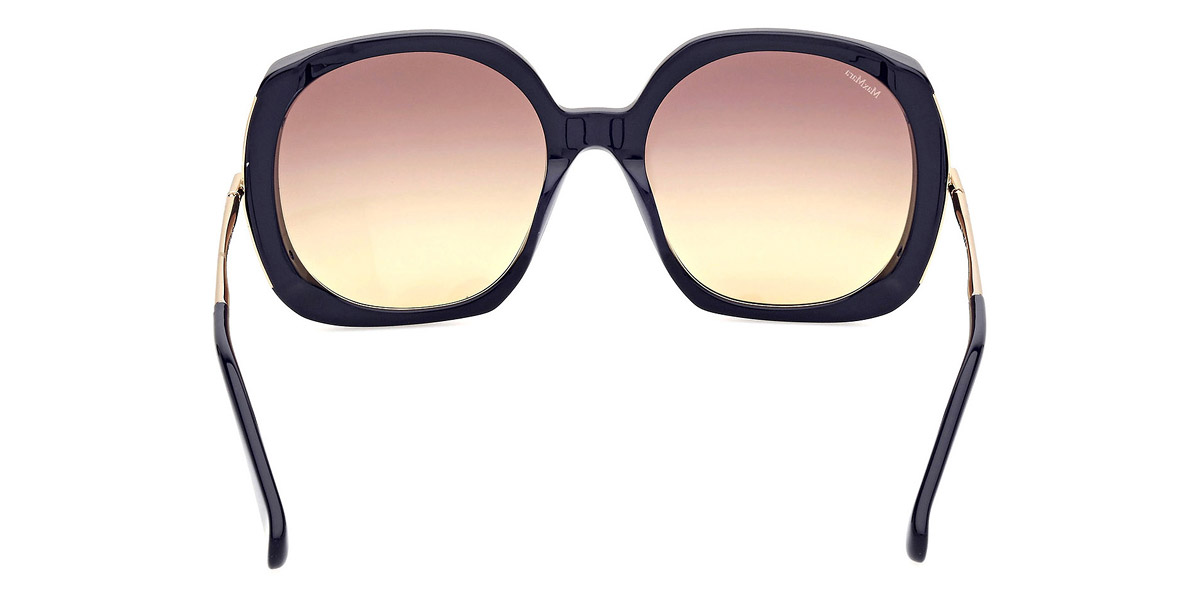 Color: Shiny Blue/Shiny Pale Gold (90F) - Max Mara MM007990F58