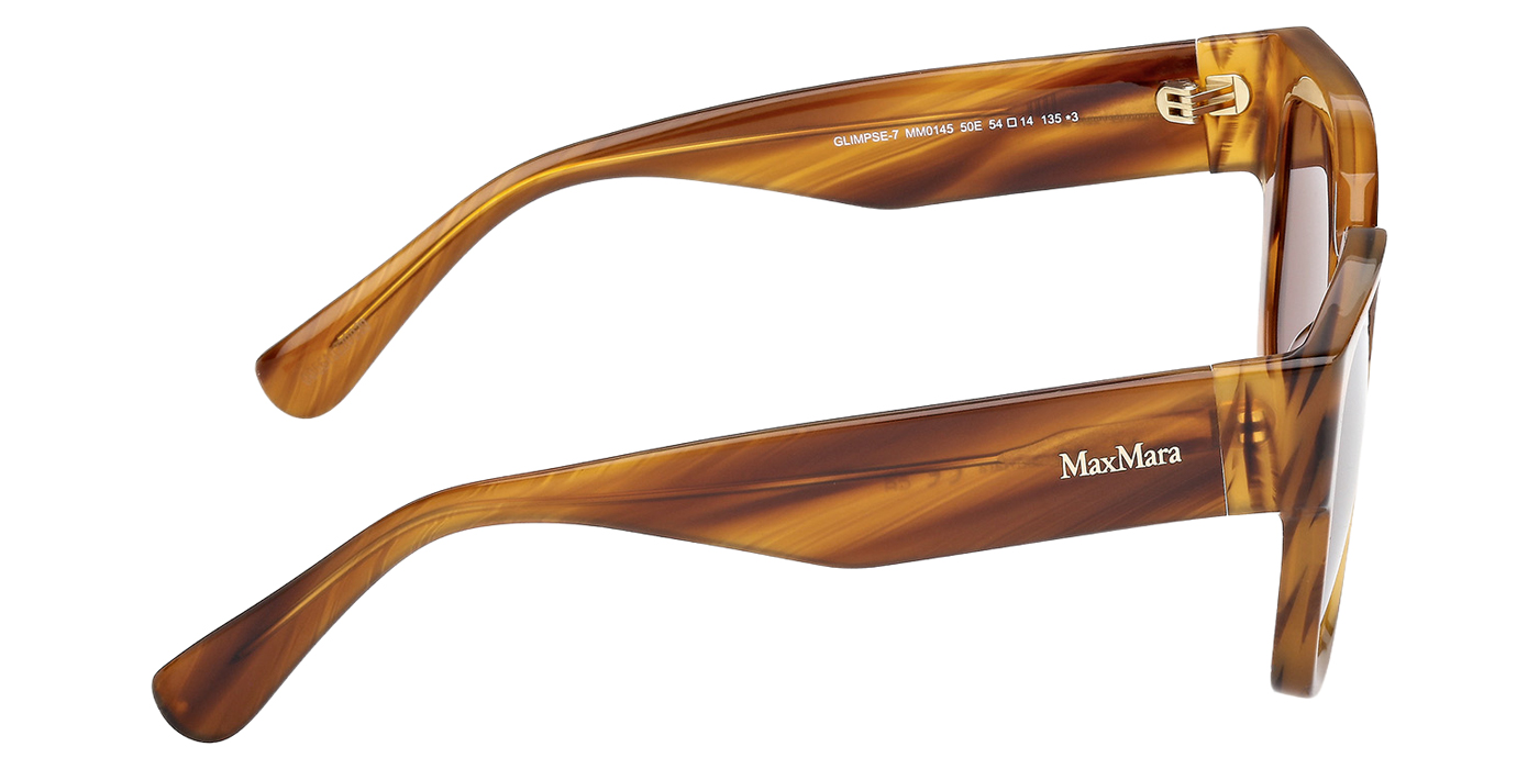 Color: Light Brown/Striped (50E) - Max Mara MM014550E54