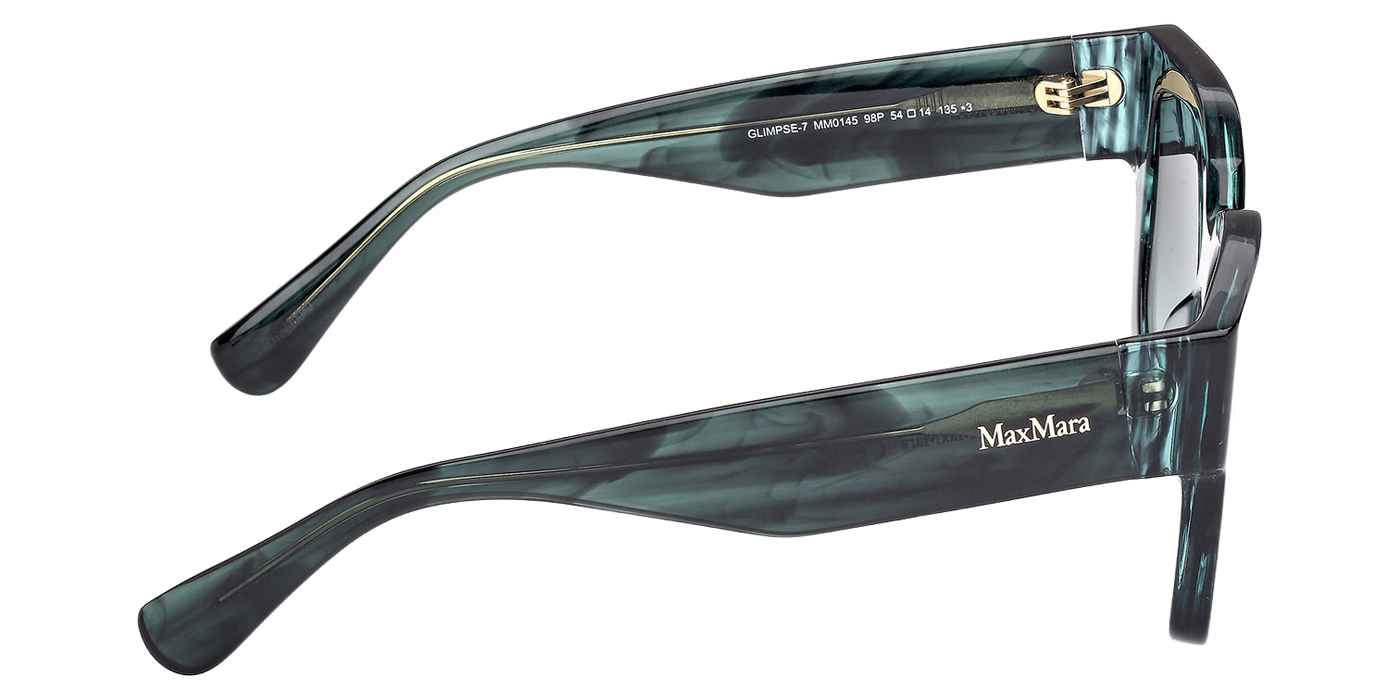 Color: Dark Green/Striped (98P) - Max Mara MM014598P54
