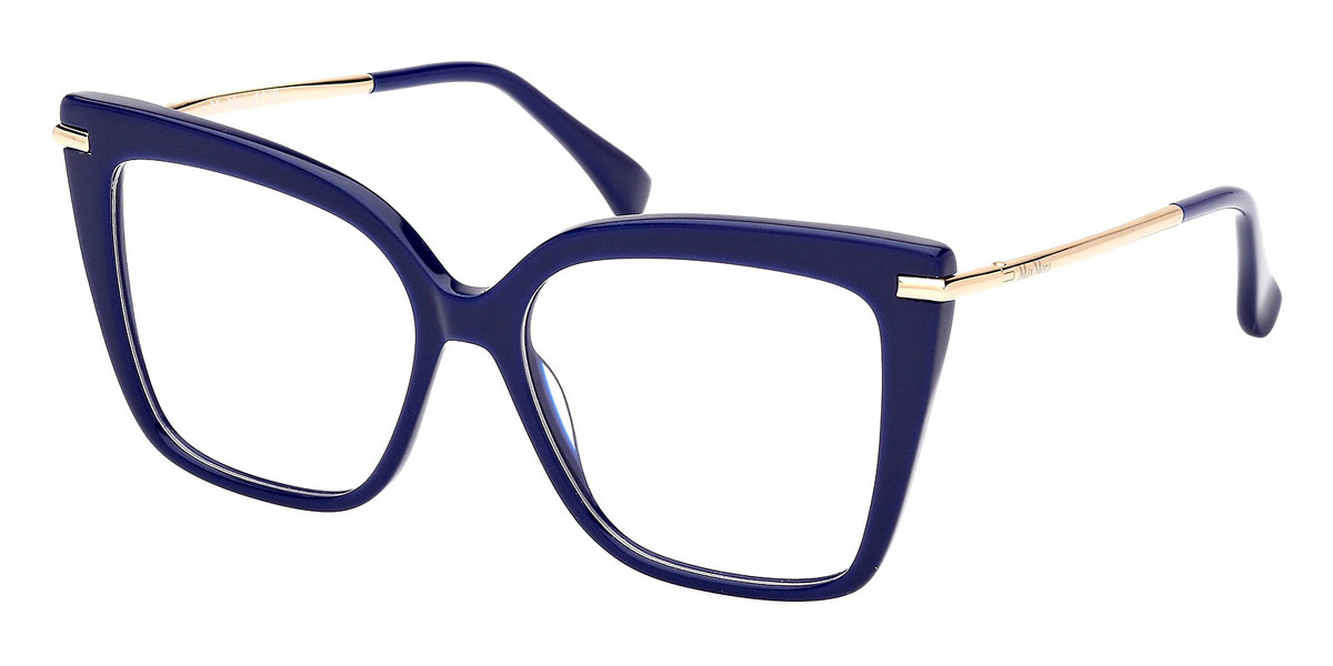 Color: Shiny Blue/Shiny Pale Gold (090) - Max Mara MM514409054