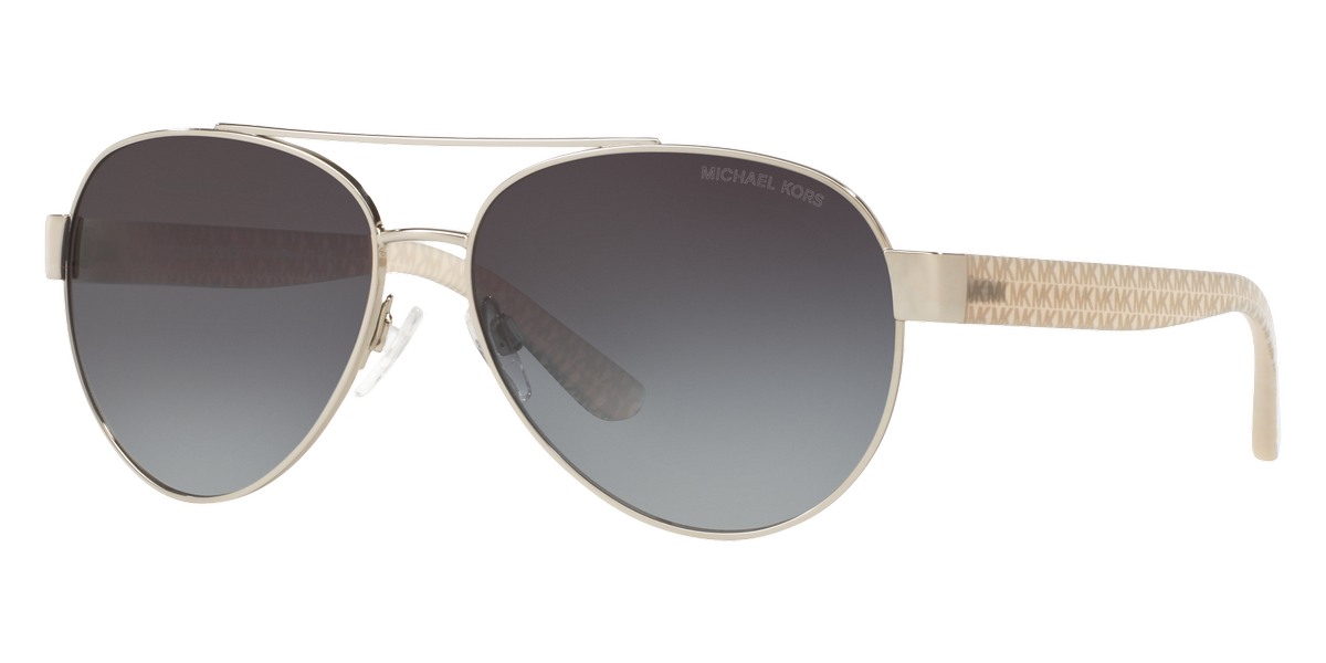 Michael Kors Blair I MK1014 112711 58 Silver Crystal Sunglasses
