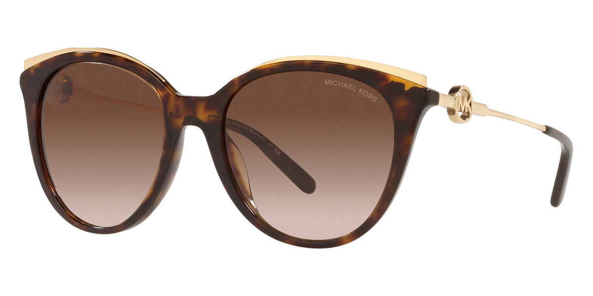 Michael Kors™ Montauk MK2162U 300613 53 Dark Tortoise Sunglasses