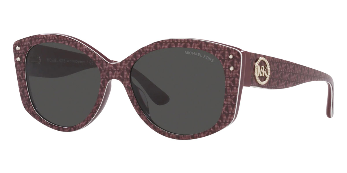 Color: Merlot MK Repeat Logo (392387) - Michael Kors MK2175U39238754