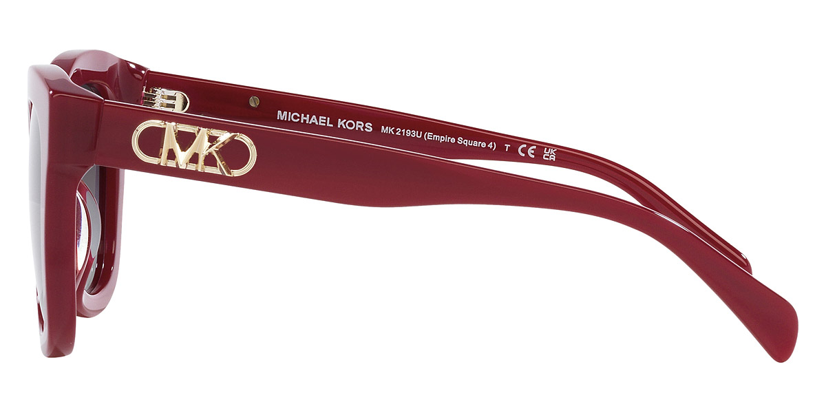 Michael Kors™ Empire Square 4 MK2193U 39398G 52 Red Sunglasses