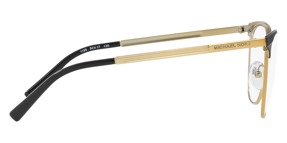 Color: Matte Black/Light Gold (1195) - Michael Kors MK3018119554