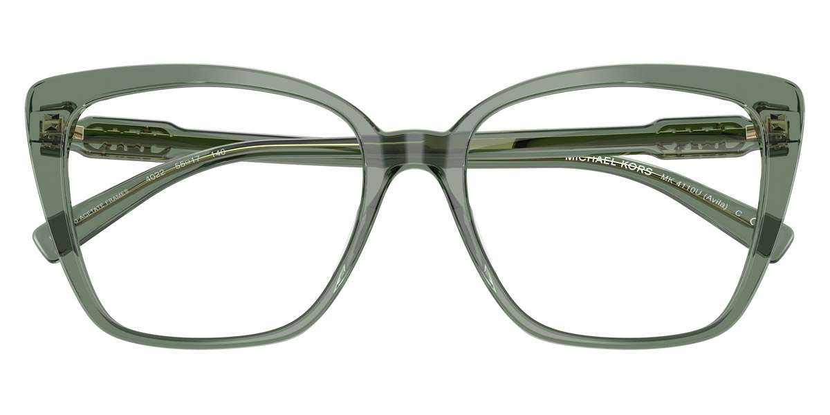 Color: Smokey Olive Transparent (4022) - Michael Kors MK4110U402253