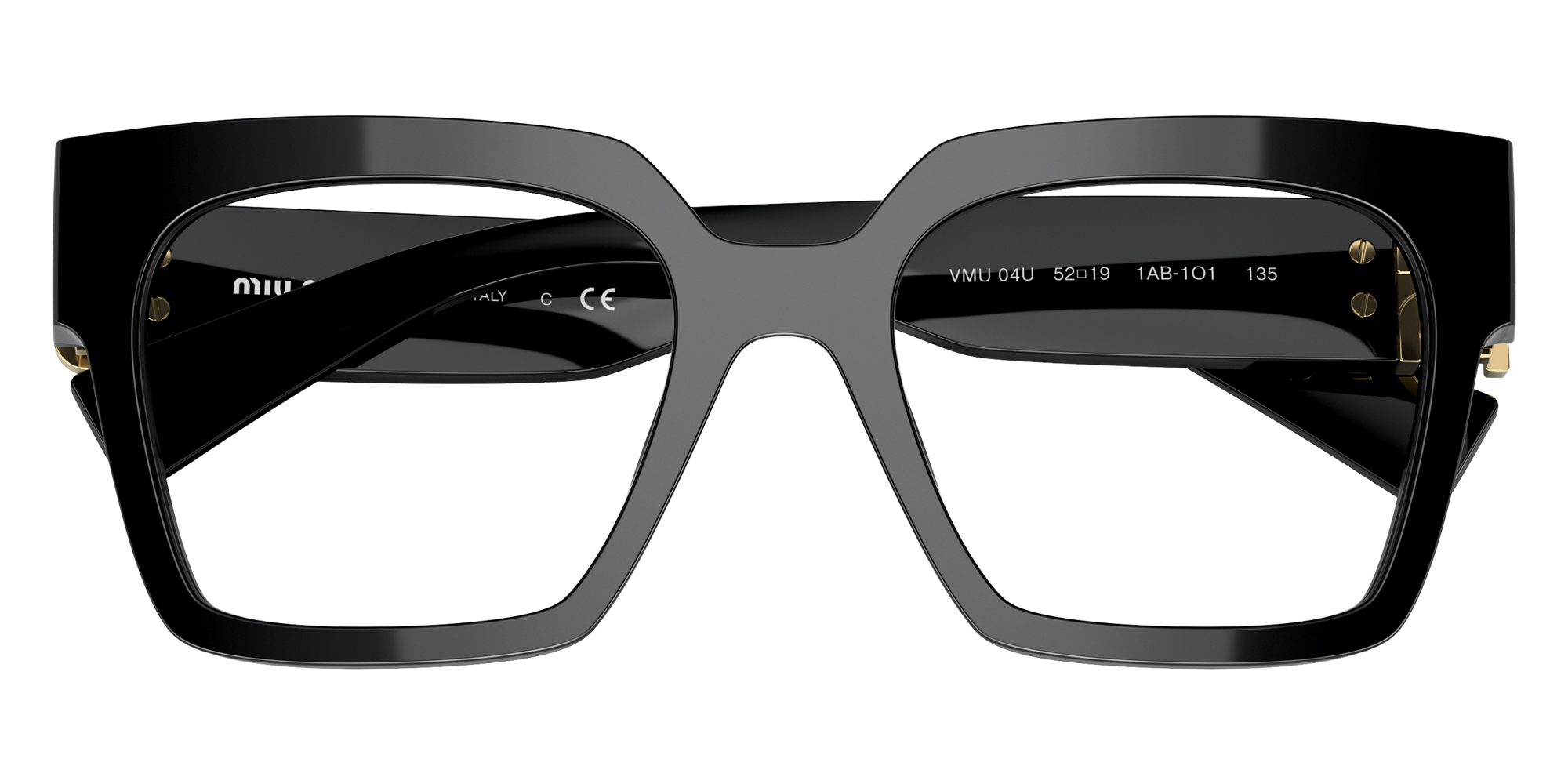 Color: Black (1AB1O1) - Miu Miu MU04UV1AB1O150