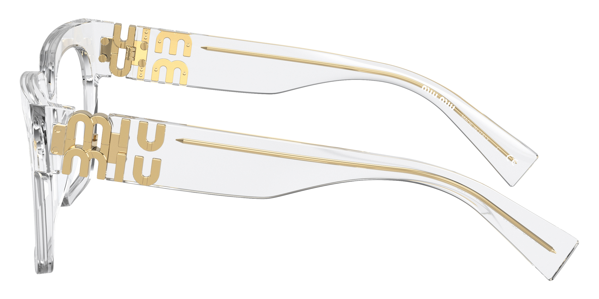 Color: Crystal (2AZ1O1) - Miu Miu MU04UV2AZ1O150