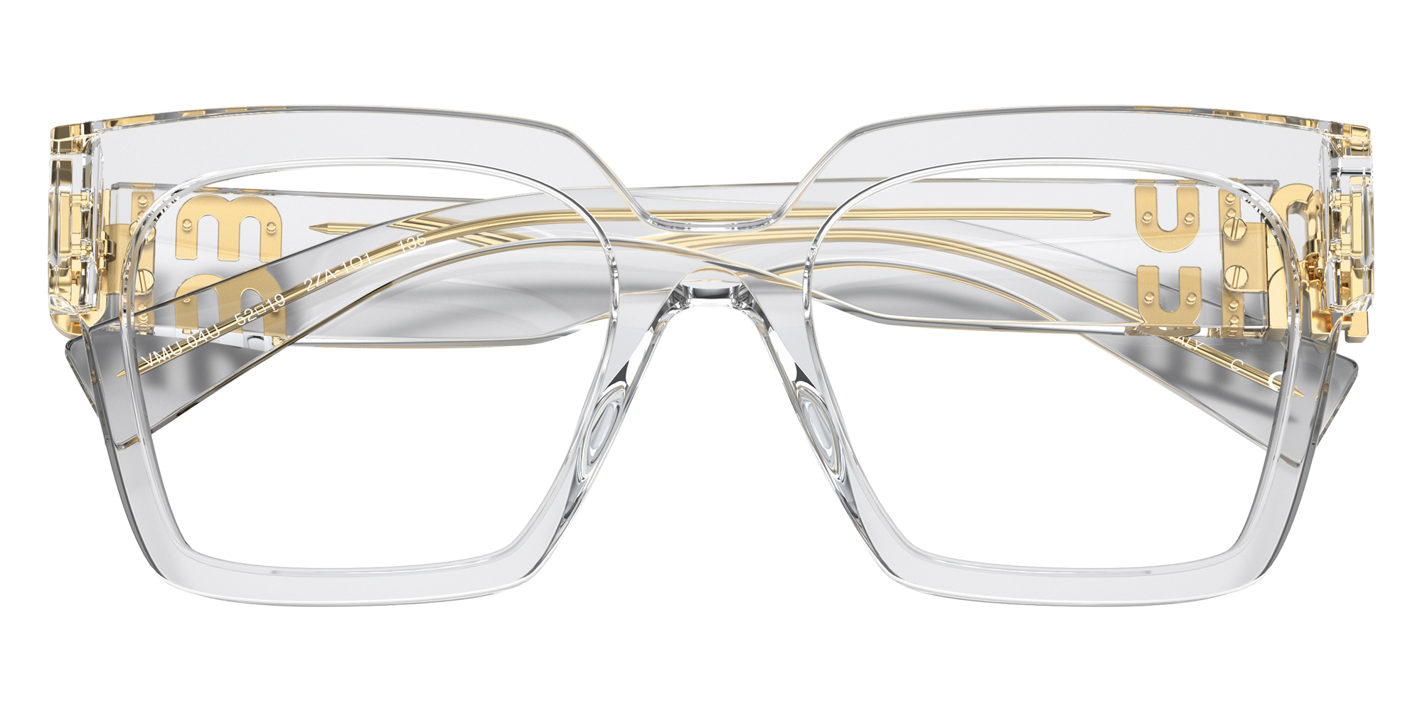 Color: Crystal (2AZ1O1) - Miu Miu MU04UV2AZ1O150