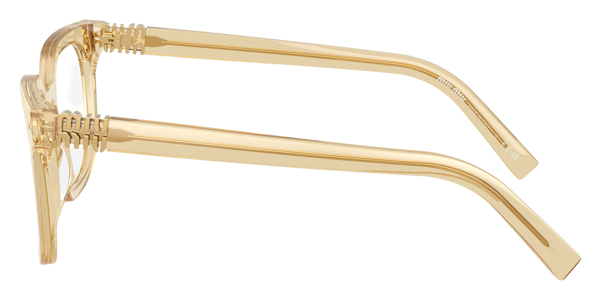 Color: Sand Transparent (11T1O1) - Miu Miu MU06XV11T1O149