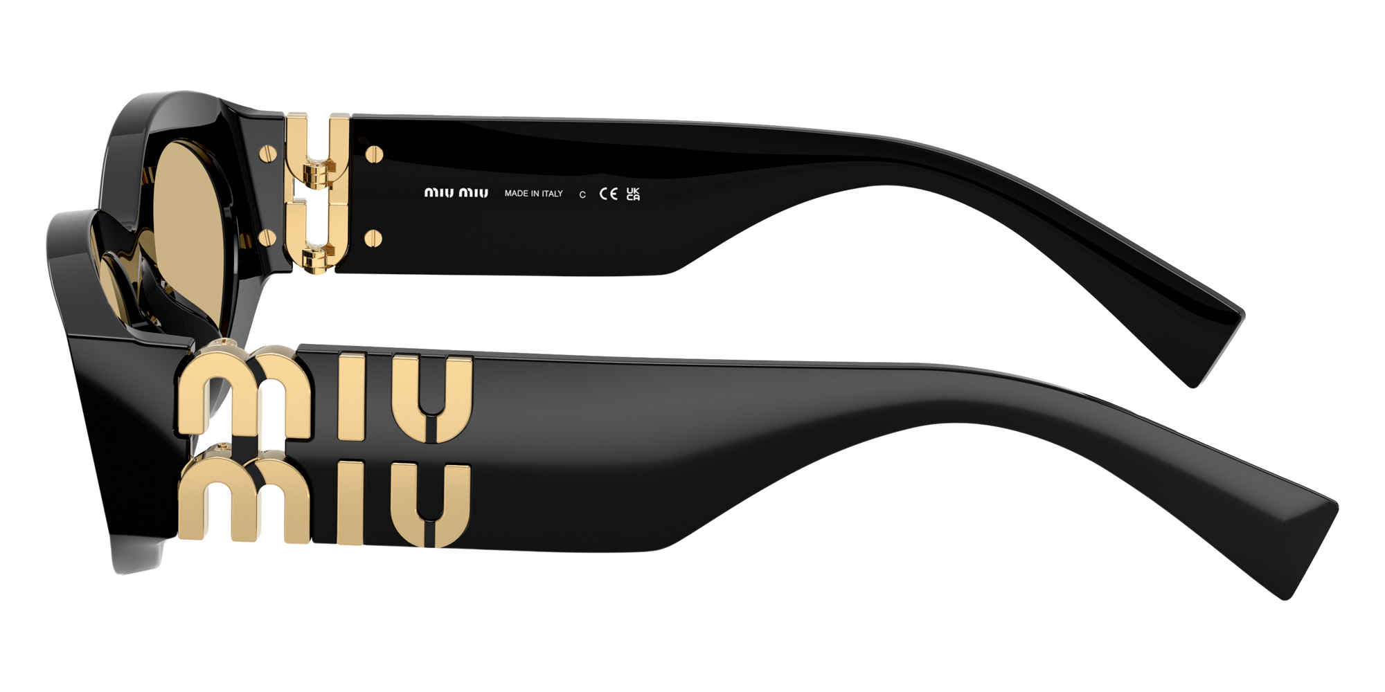 Color: Black (16K10R) - Miu Miu MU11WS16K10R54