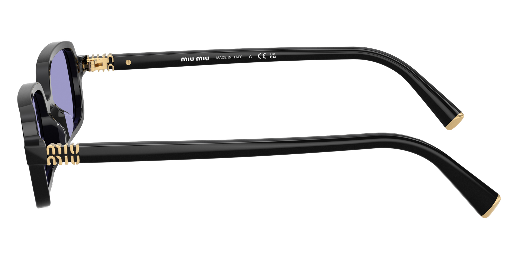 Color: Black (16K01O) - Miu Miu MU11ZSF16K01O52