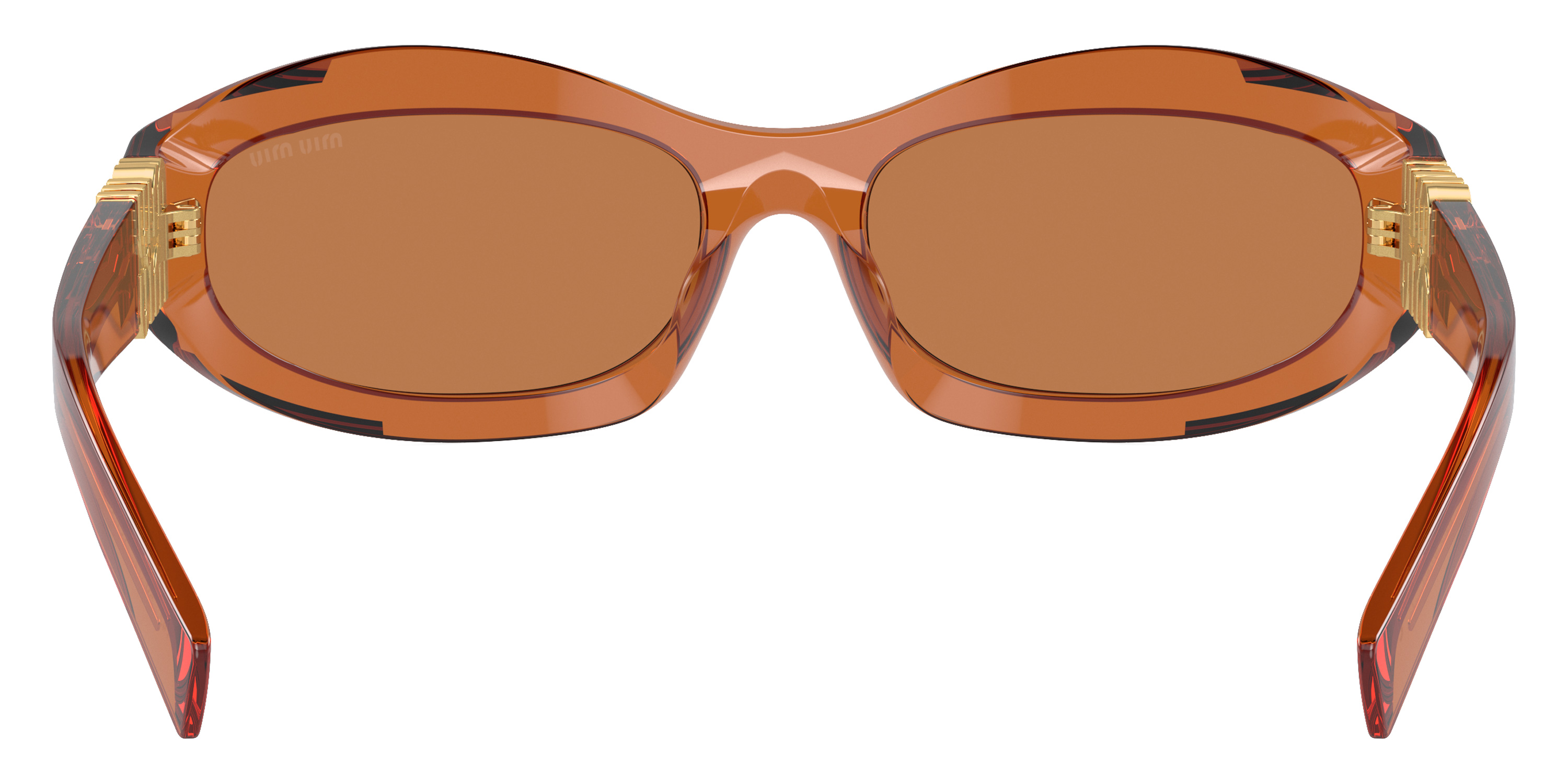 Color: Caramel Transparent (15T10I) - Miu Miu MU14ZS15T10I59