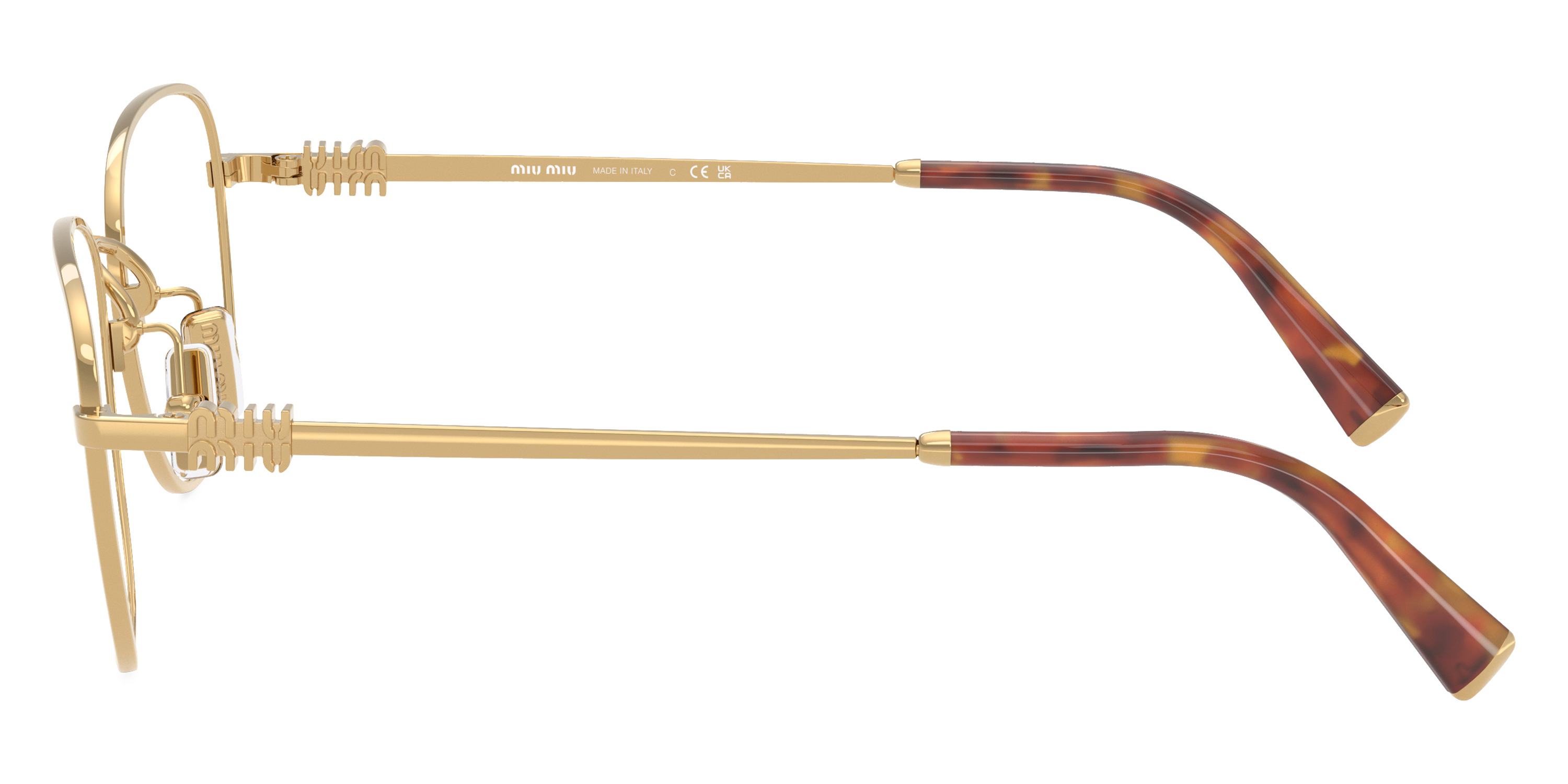 Color: Gold (5AK1O1) - Miu Miu MU50WV5AK1O153