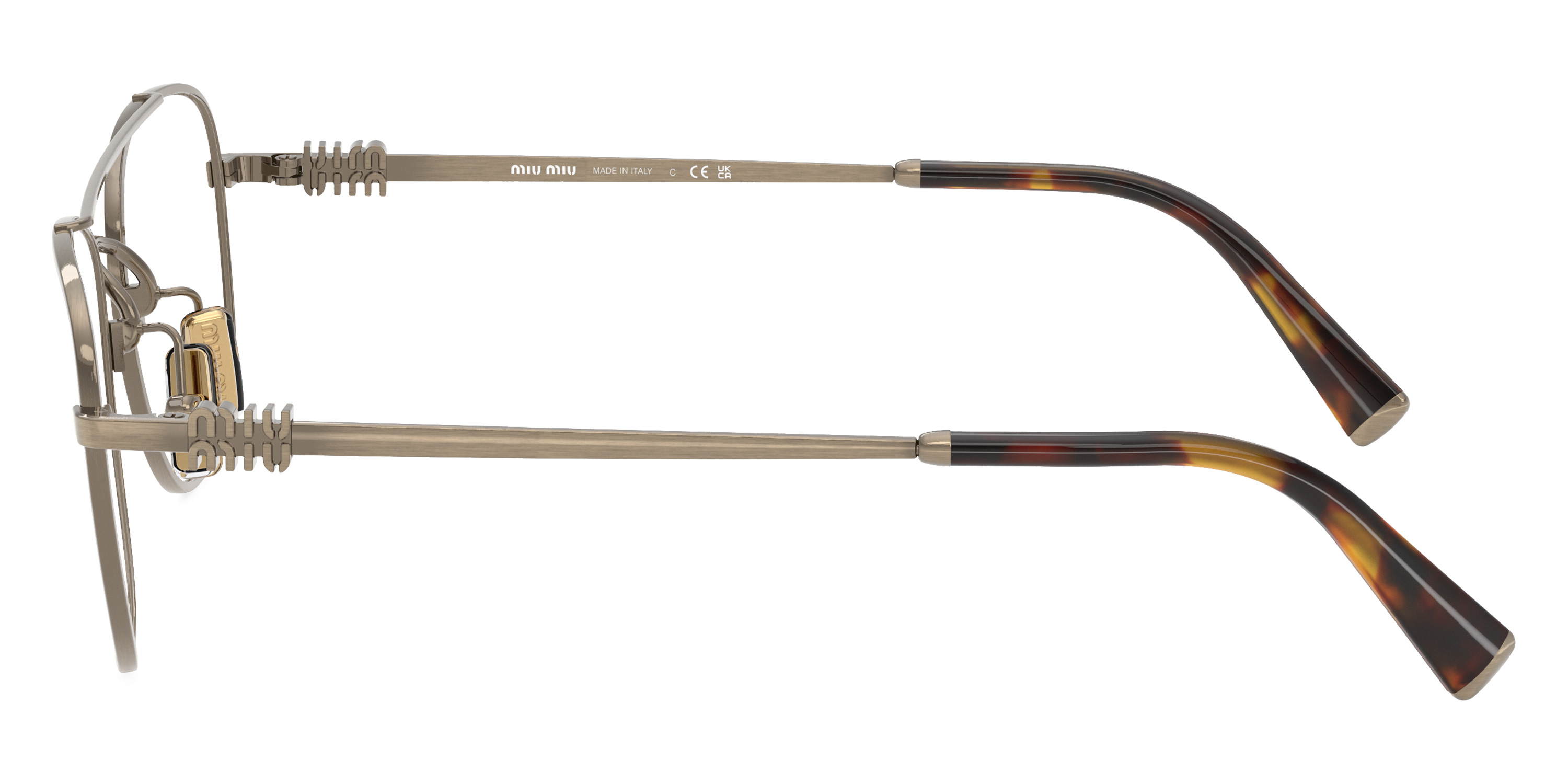 Color: Old Gold (26C1O1) - Miu Miu MU51WV26C1O153