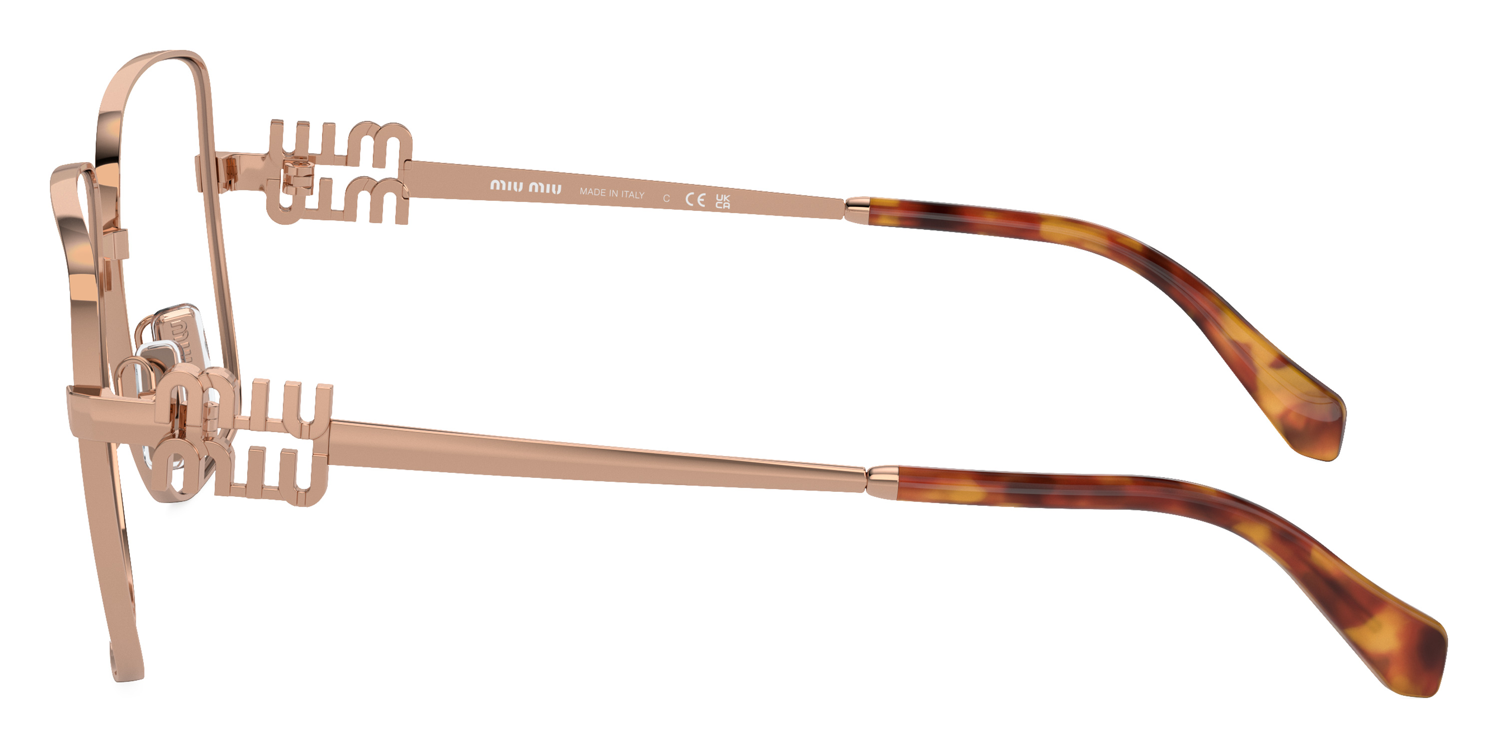 Color: Rose Gold (ZVF1O1) - Miu Miu MU51XVZVF1O154