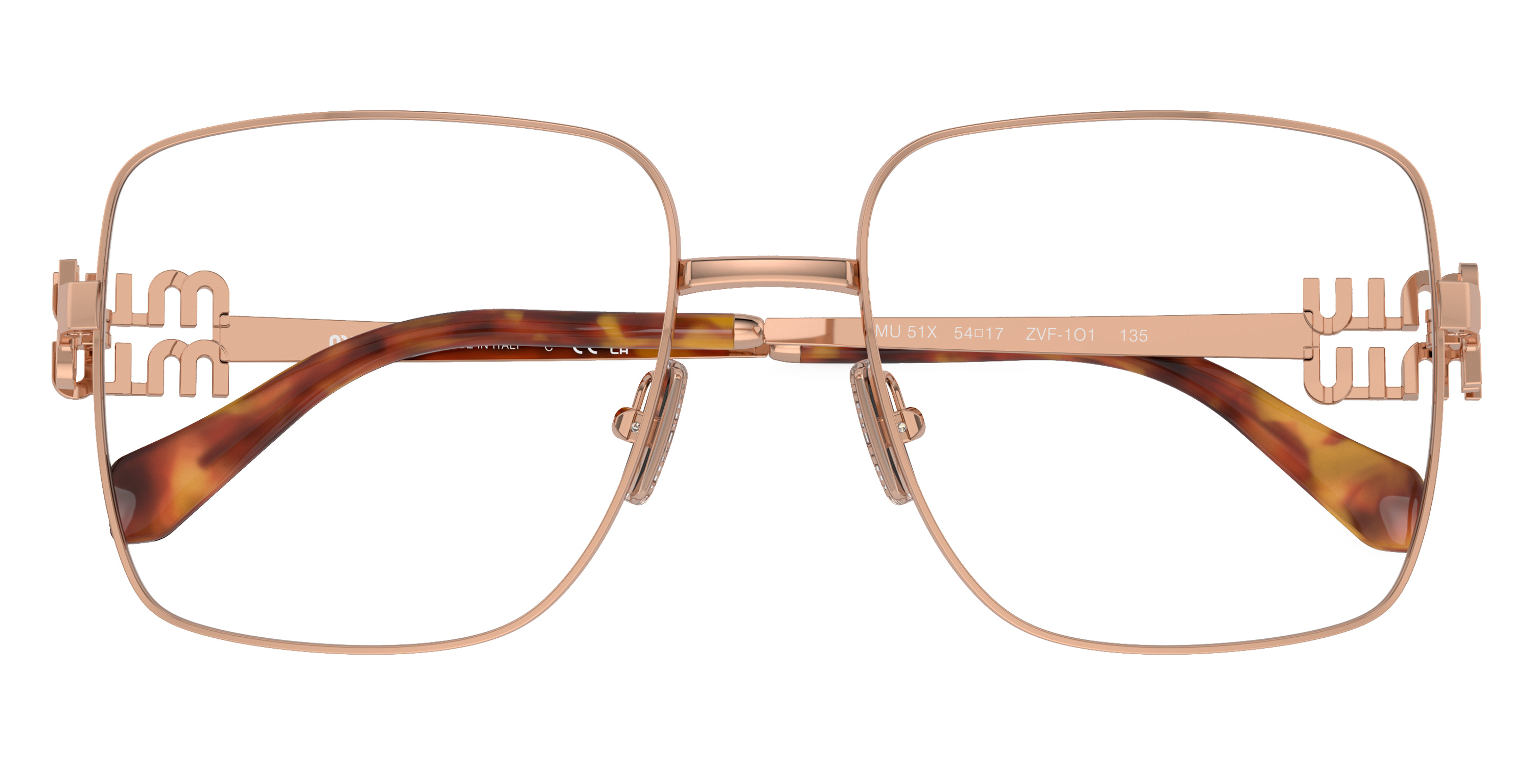 Color: Rose Gold (ZVF1O1) - Miu Miu MU51XVZVF1O154