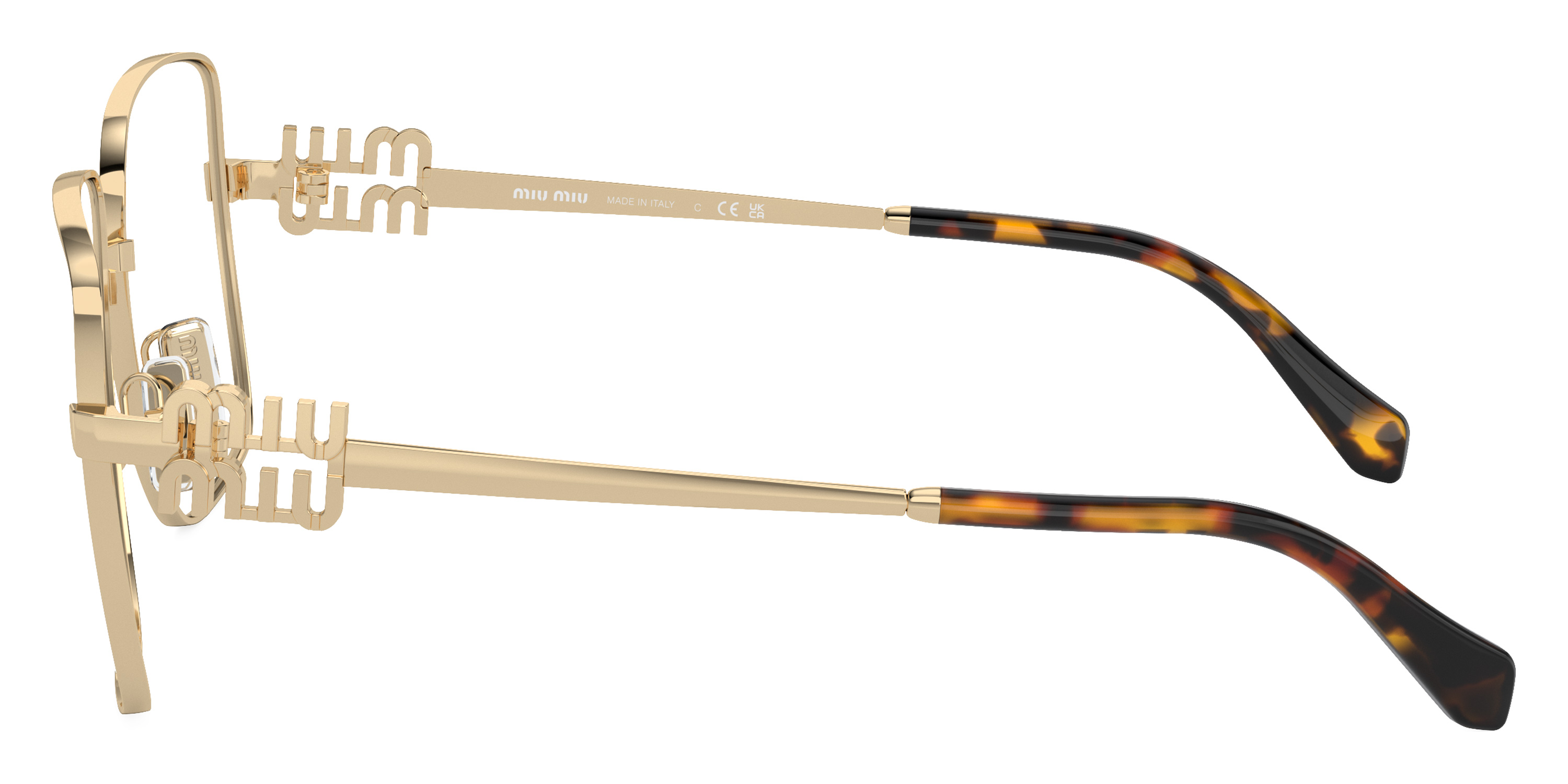 Color: Pale Gold (ZVN1O1) - Miu Miu MU51XVZVN1O154