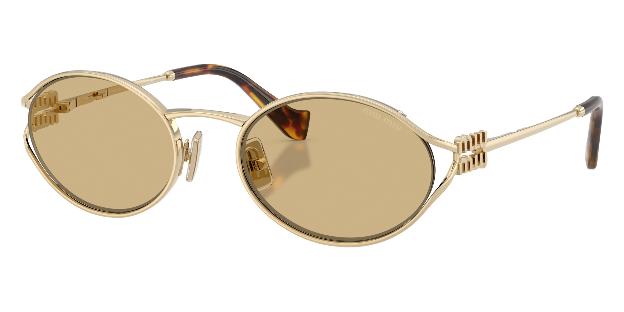 Color: Pale Gold (ZVN10R) - Miu Miu MU52YSZVN10R54