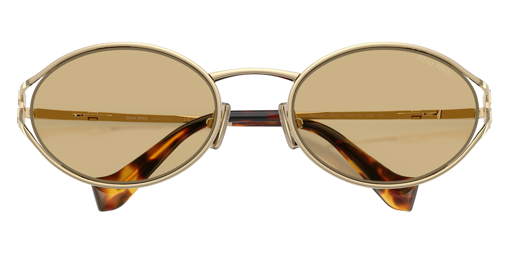 Color: Pale Gold (ZVN10R) - Miu Miu MU52YSZVN10R54