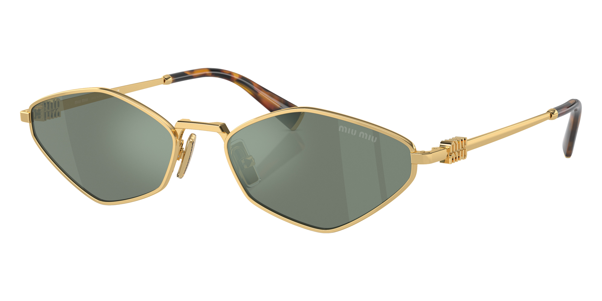 Color: Gold (5AK04M) - Miu Miu MU56ZS5AK04M56