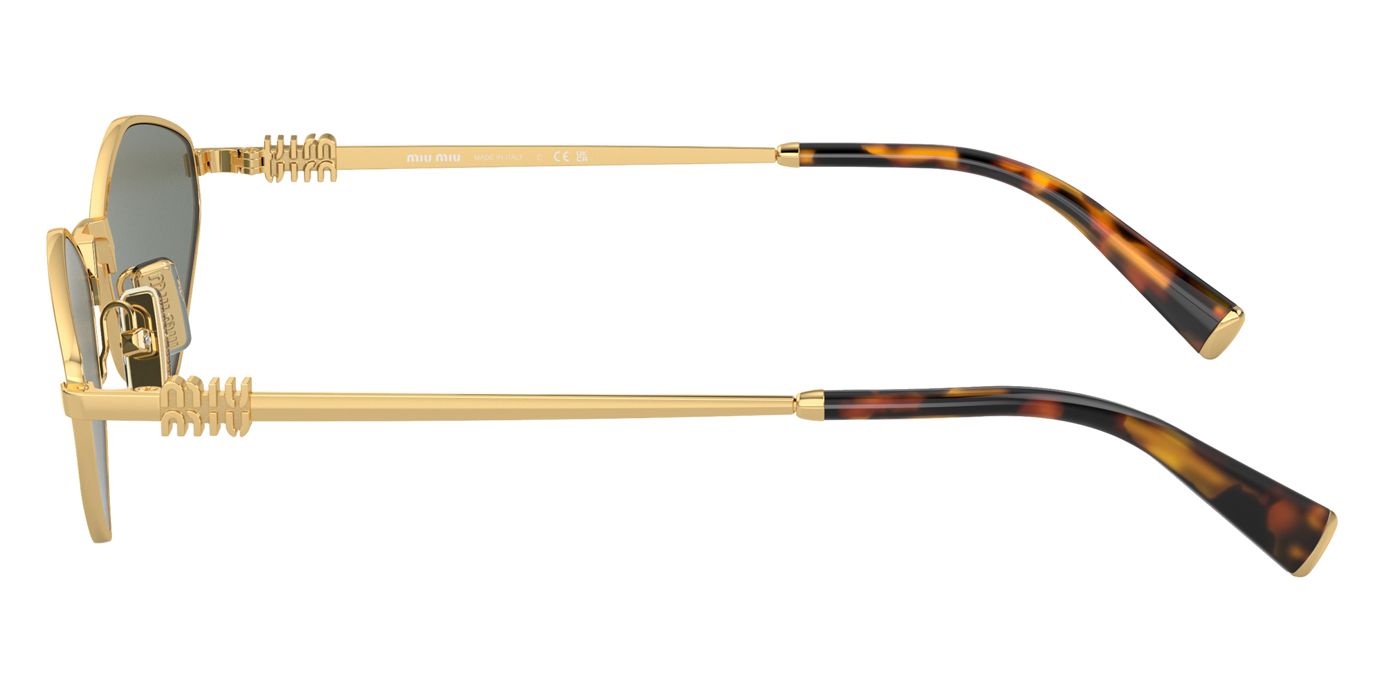 Color: Gold (5AK04M) - Miu Miu MU56ZS5AK04M56