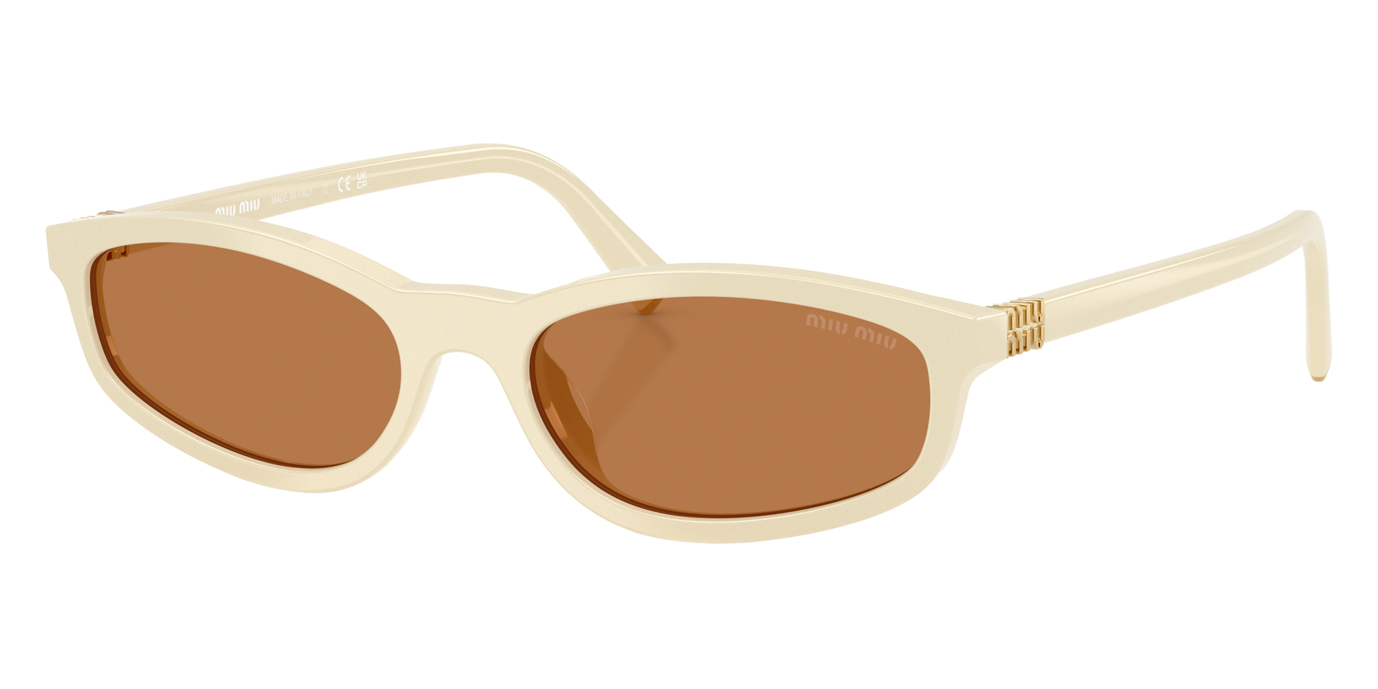 Color: Milk (21D90Q) - Miu Miu MUA06SF21D90Q54