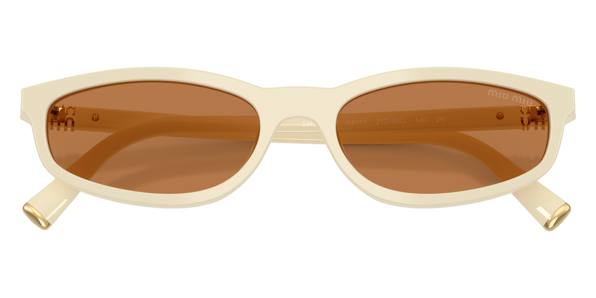 Color: Milk (21D90Q) - Miu Miu MUA06SF21D90Q54