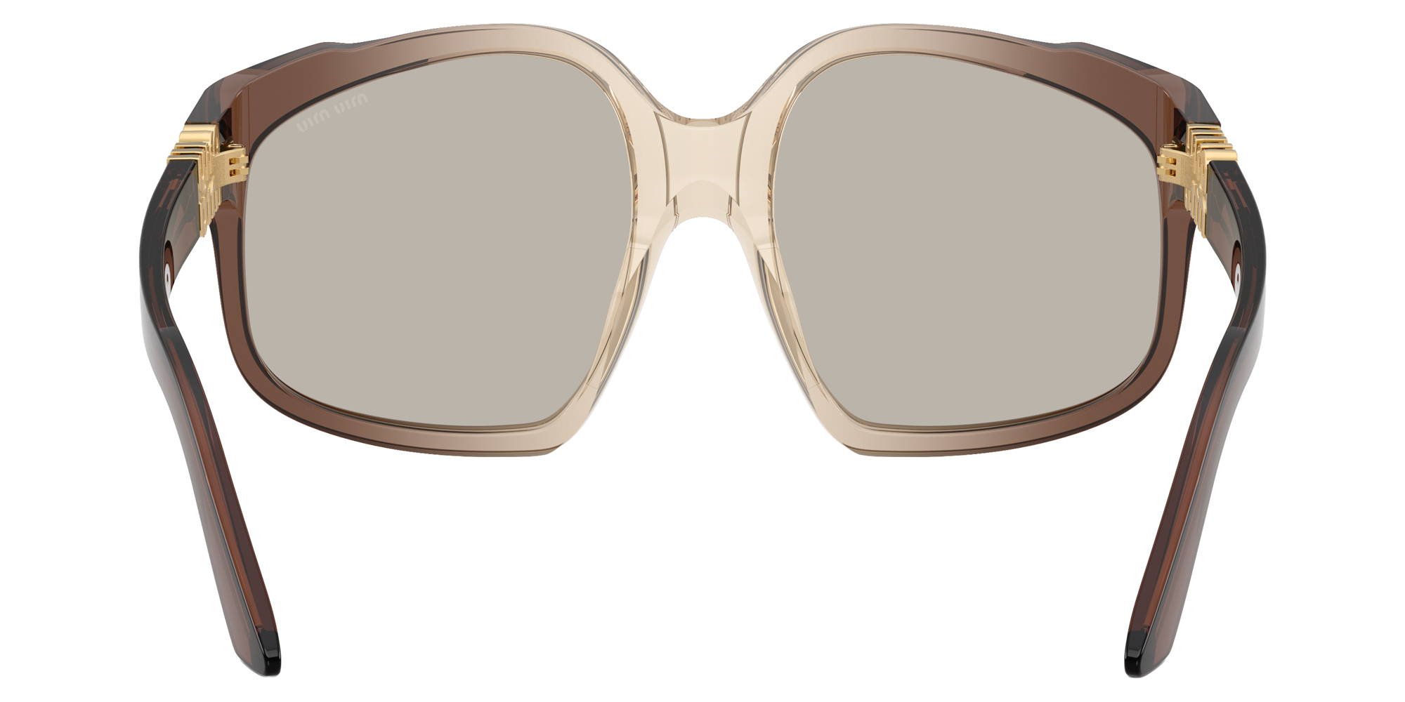 Color: Brown Gradient (25G40U) - Miu Miu MUA07S25G40U59