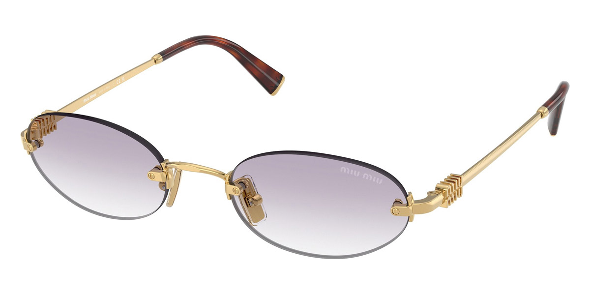 Color: Gold (5AK04O) - Miu Miu MUA54S5AK04O51