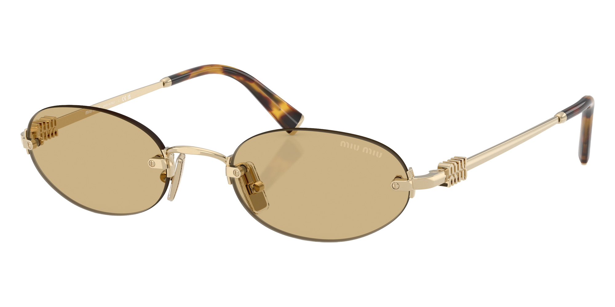 Color: Pale Gold (ZVN10R) - Miu Miu MUA54SZVN10R51