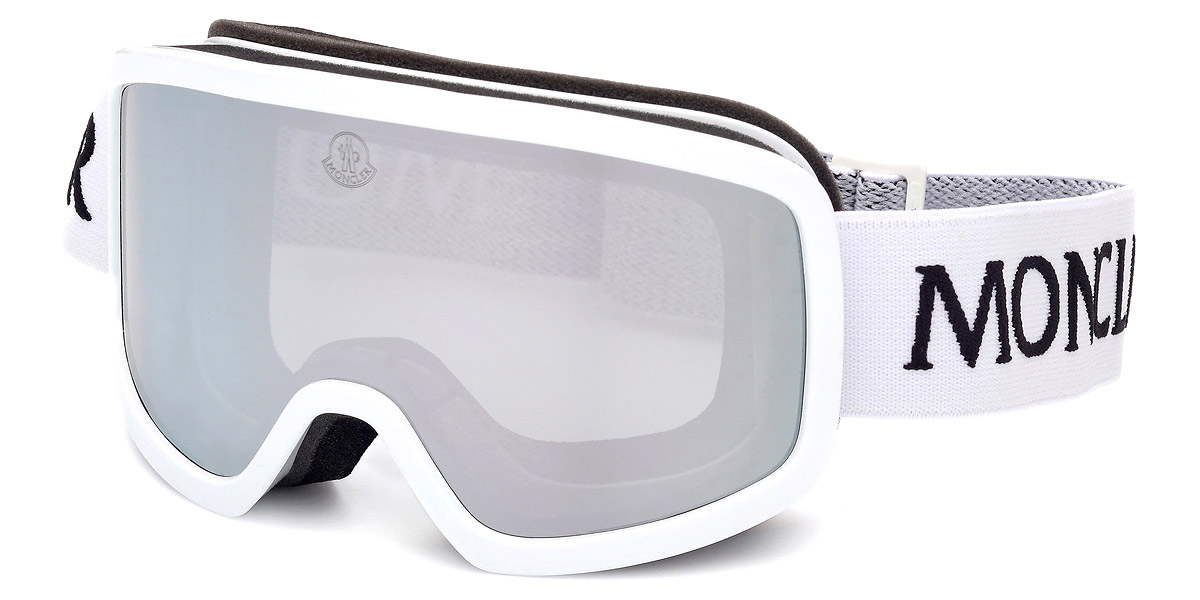 Color: Shiny White with Black Logo (21C) - Moncler ML0215Terrabeam21C00