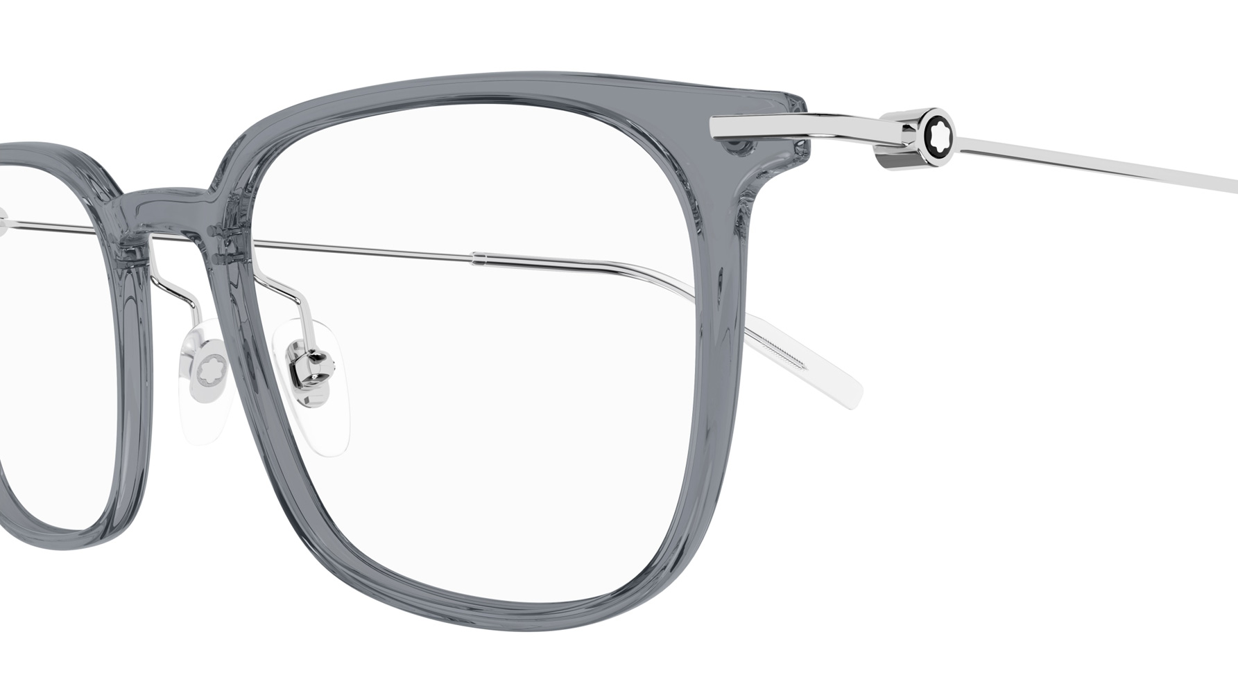 Color: Silver (001) - Montblanc MB0100O00152