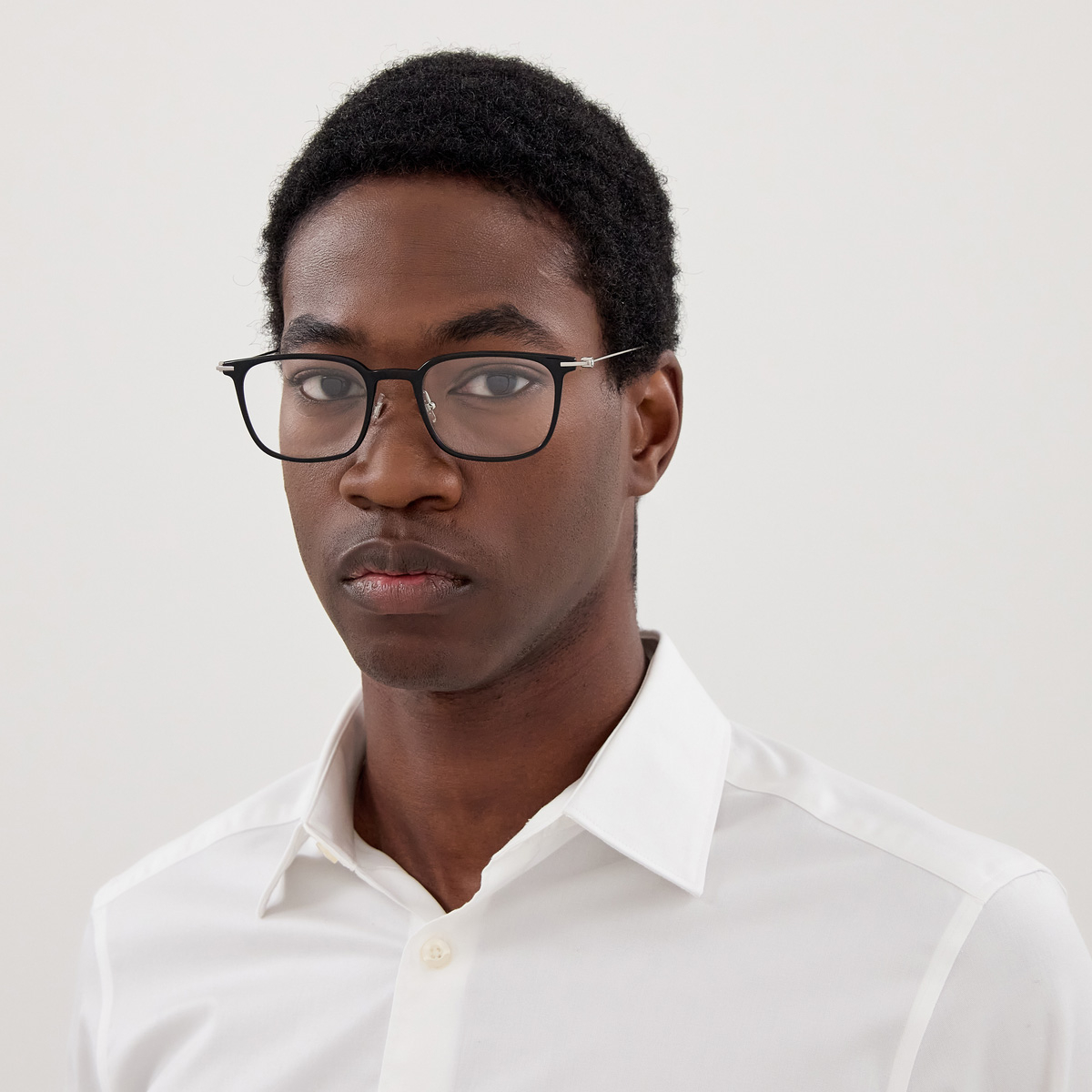 Color: Black/Silver (009) - Montblanc MB0100O00952