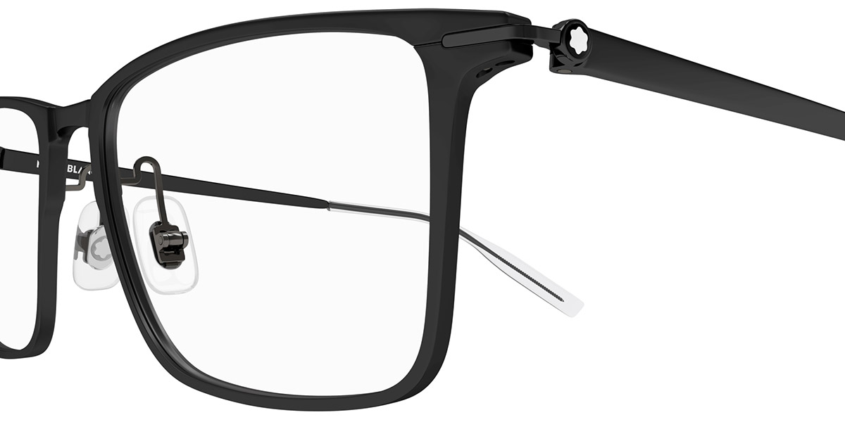 Montblanc™ MB0285OA Square Eyeglasses | EyeOns.com