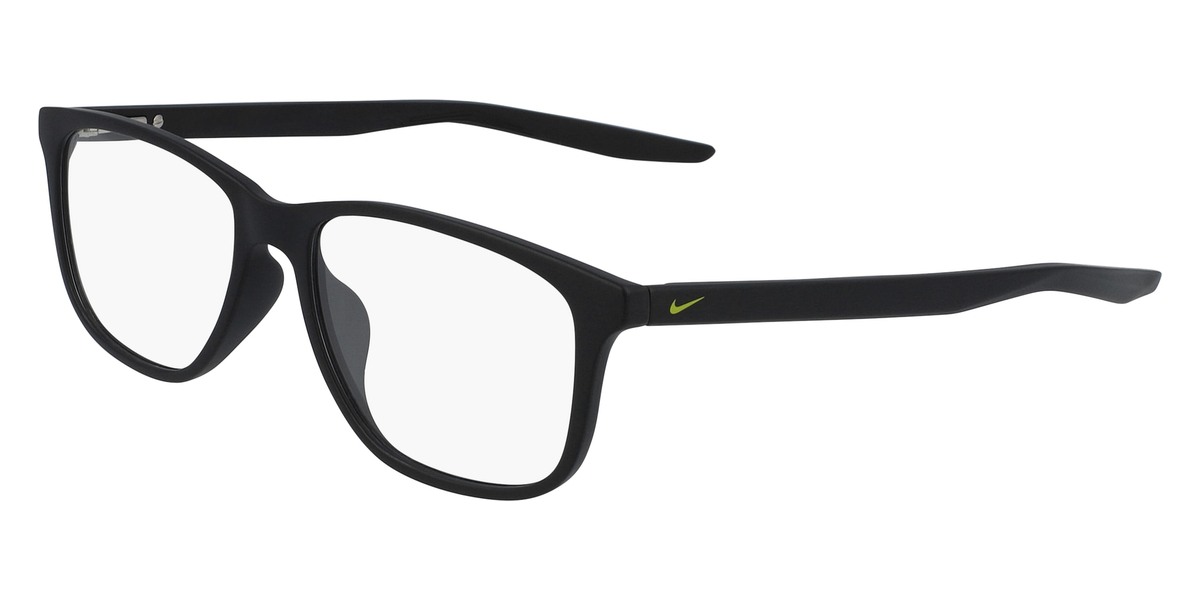 Nike™ 5019 003 50 Matte Solid Black Eyeglasses