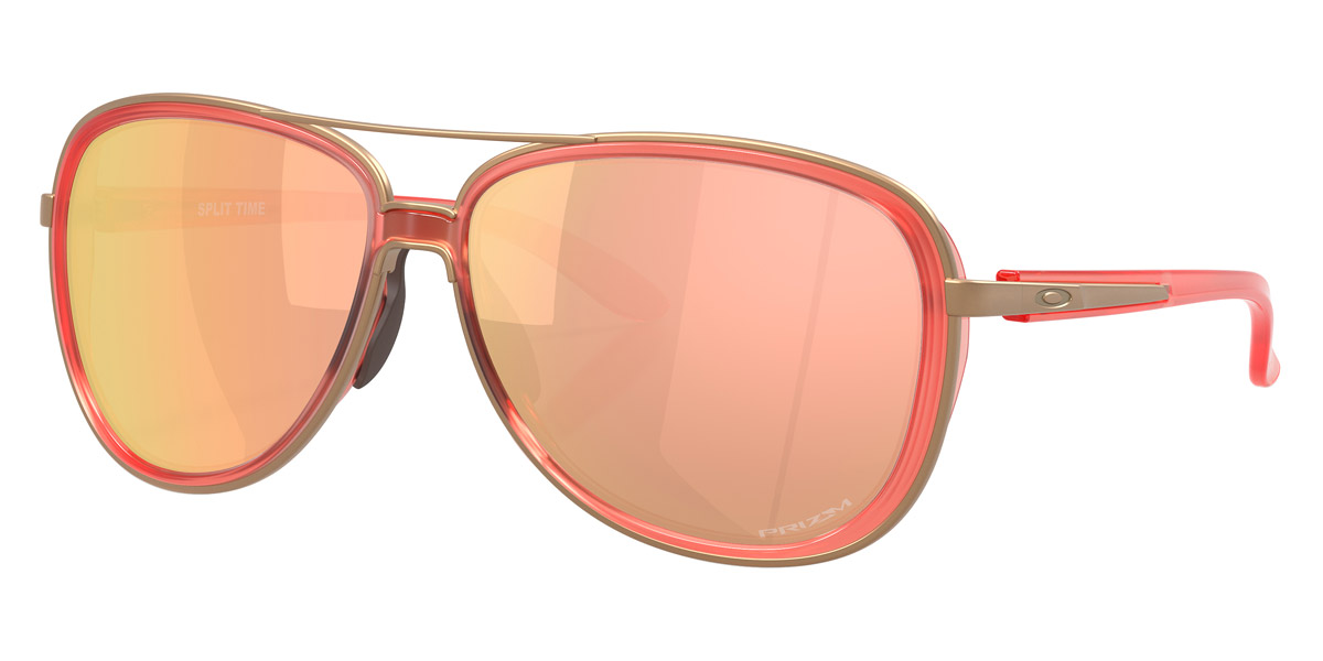 Color: Matte Translucent Peach/Satin Bronze (412930) - Oakley OO412941293058
