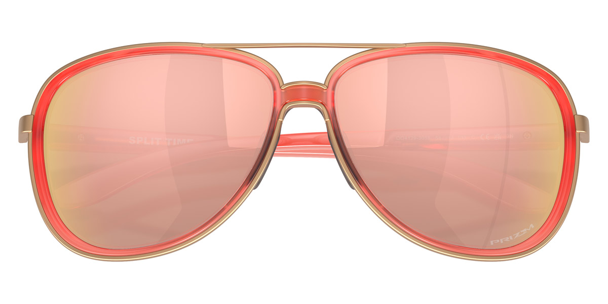 Color: Matte Translucent Peach/Satin Bronze (412930) - Oakley OO412941293058