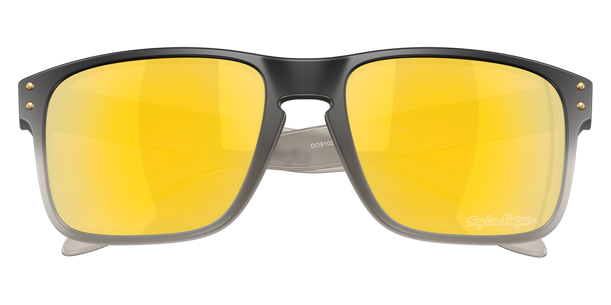 Color: Troy Lee Designs Black Fade (9102AH) - Oakley OO91029102AH55