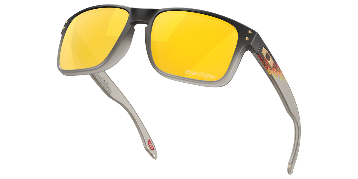 Color: Troy Lee Designs Black Fade (9102AH) - Oakley OO91029102AH55