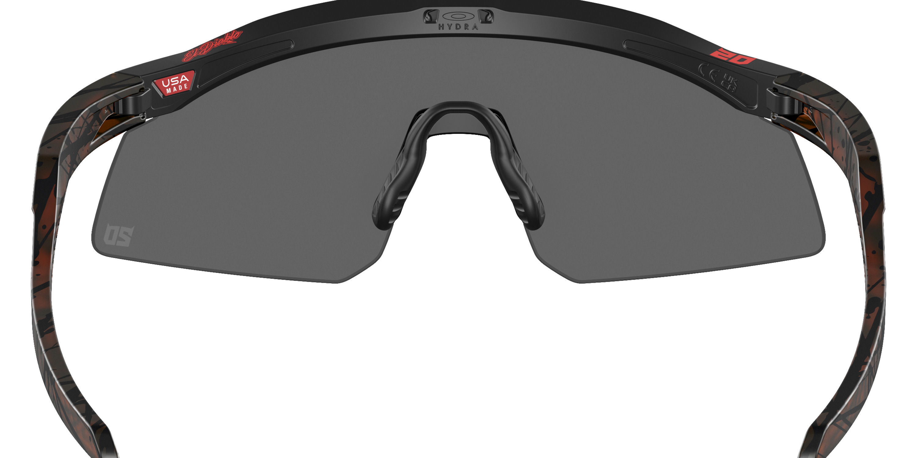 Color: Matte Black/Black Speed Splatter on Rootbeer (922917) - Oakley OO922992291737