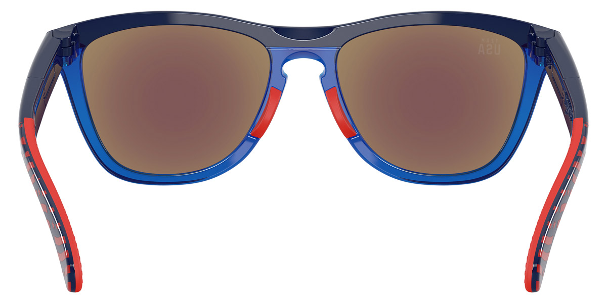 Color: Navy Usa Red Flag Print (928421) - Oakley OO928492842155