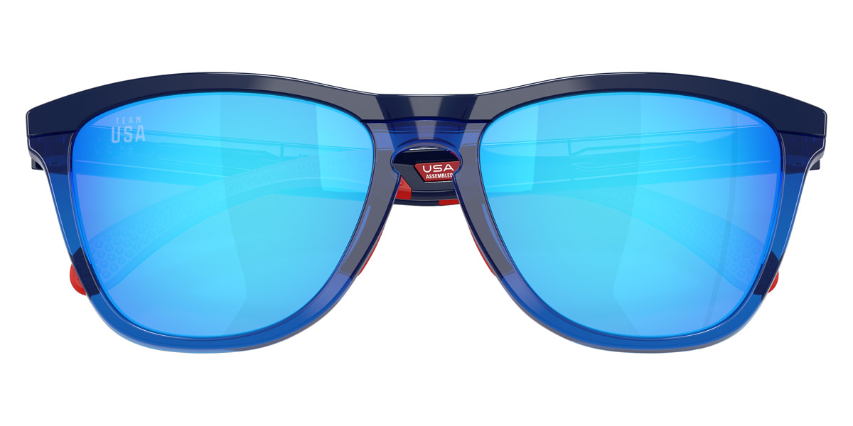 Color: Navy Usa Red Flag Print (928421) - Oakley OO928492842155