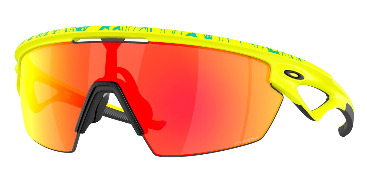 Color: Matte Tennis Ball Yellow/Celeste Neuron (940314) - Oakley OO940394031436