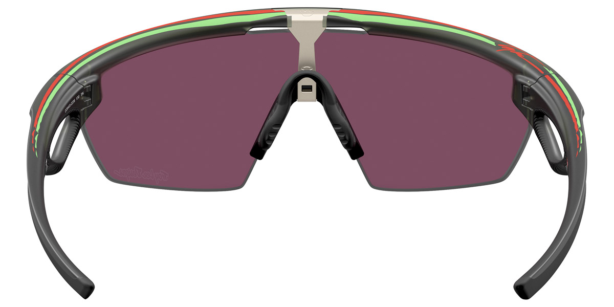 Color: Troy Lee Designs Matte Olive Ink (940322) - Oakley OO940394032236