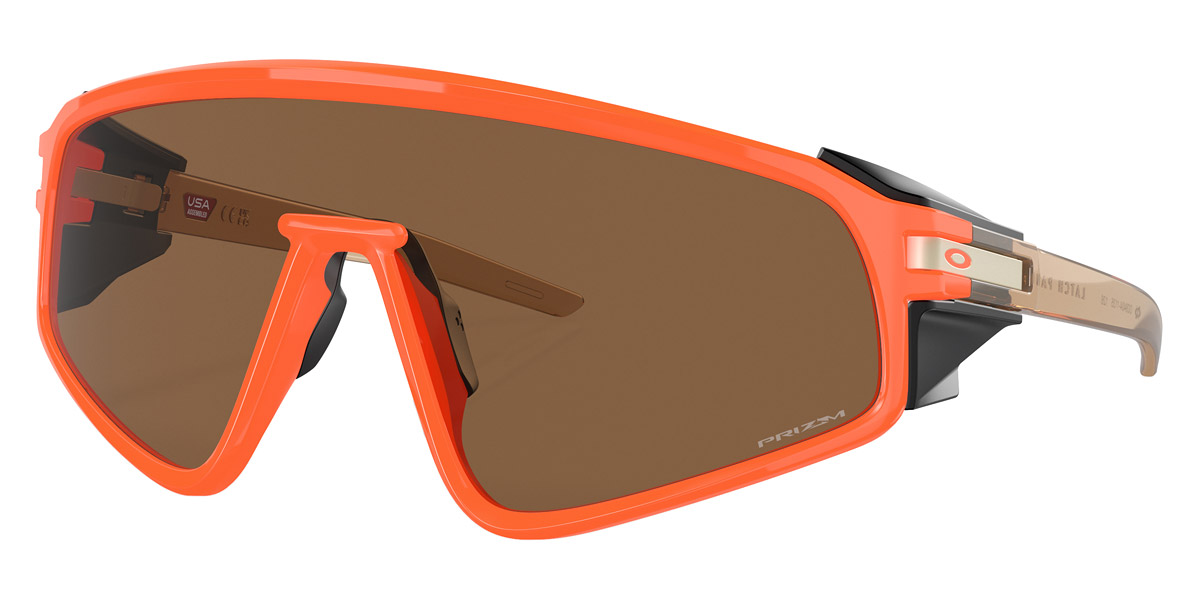 Color: Neon Orange/Transparent Sepia (940411) - Oakley OO940494041135